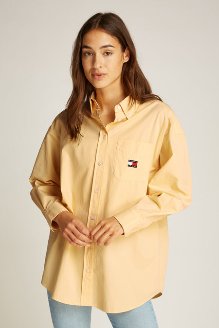 Hemd (lange mouwen) Geel - TOMMY JEANS