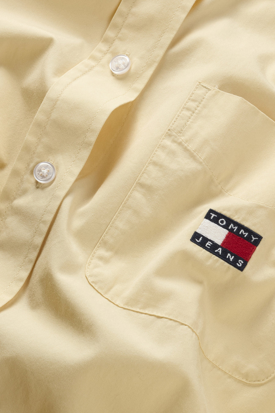 Hemd (lange mouwen) Geel - TOMMY JEANS