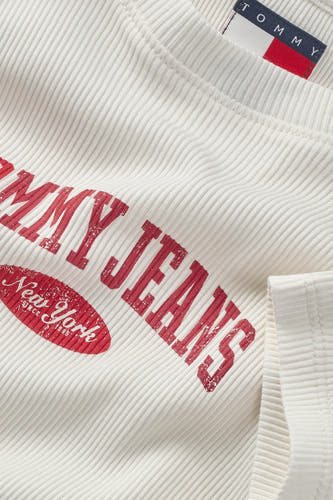 Top (korte mouwen) Wit - TOMMY JEANS