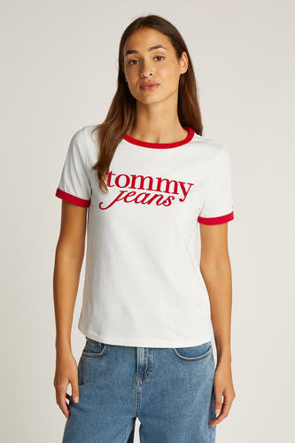 Top (korte mouwen) Ecru - TOMMY JEANS