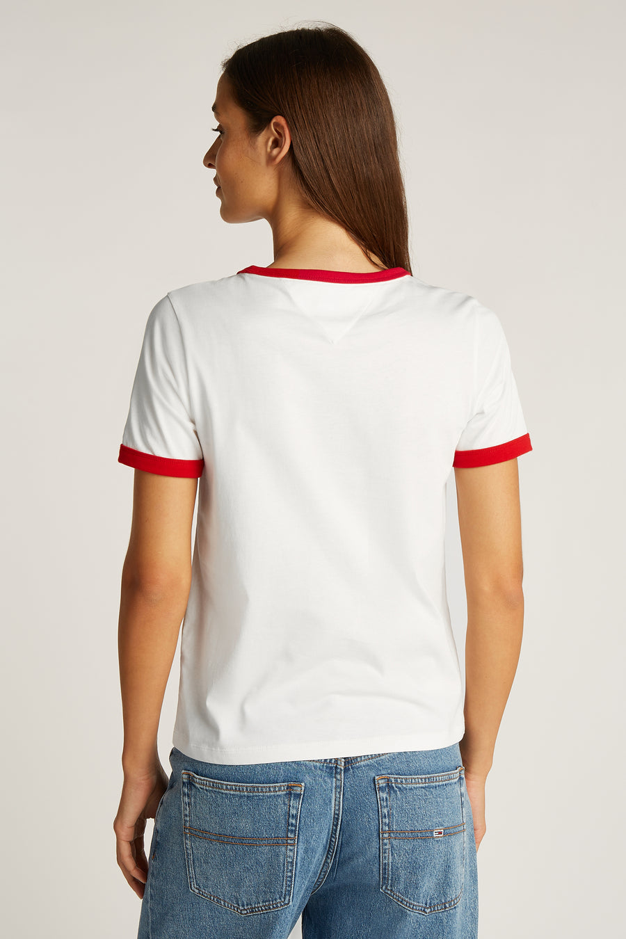 Top (korte mouwen) Ecru - TOMMY JEANS