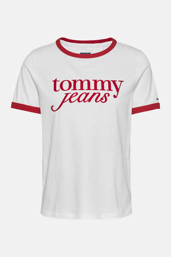 Top (korte mouwen) Ecru - TOMMY JEANS