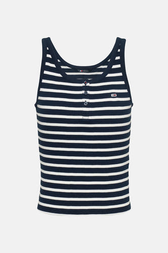 Tanktop Blauw - TOMMY JEANS