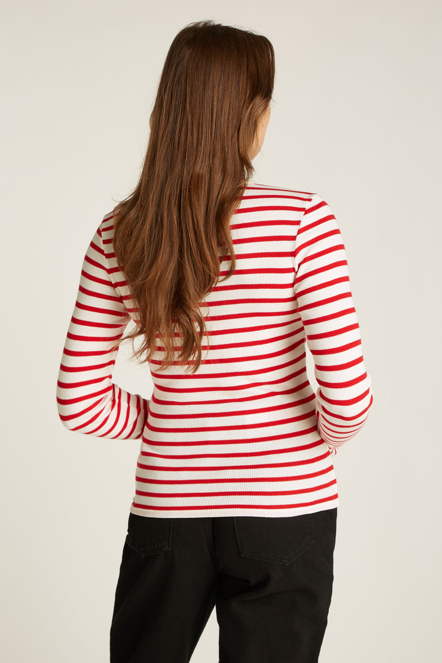 T-shirt (lange mouwen) Rood - TOMMY JEANS