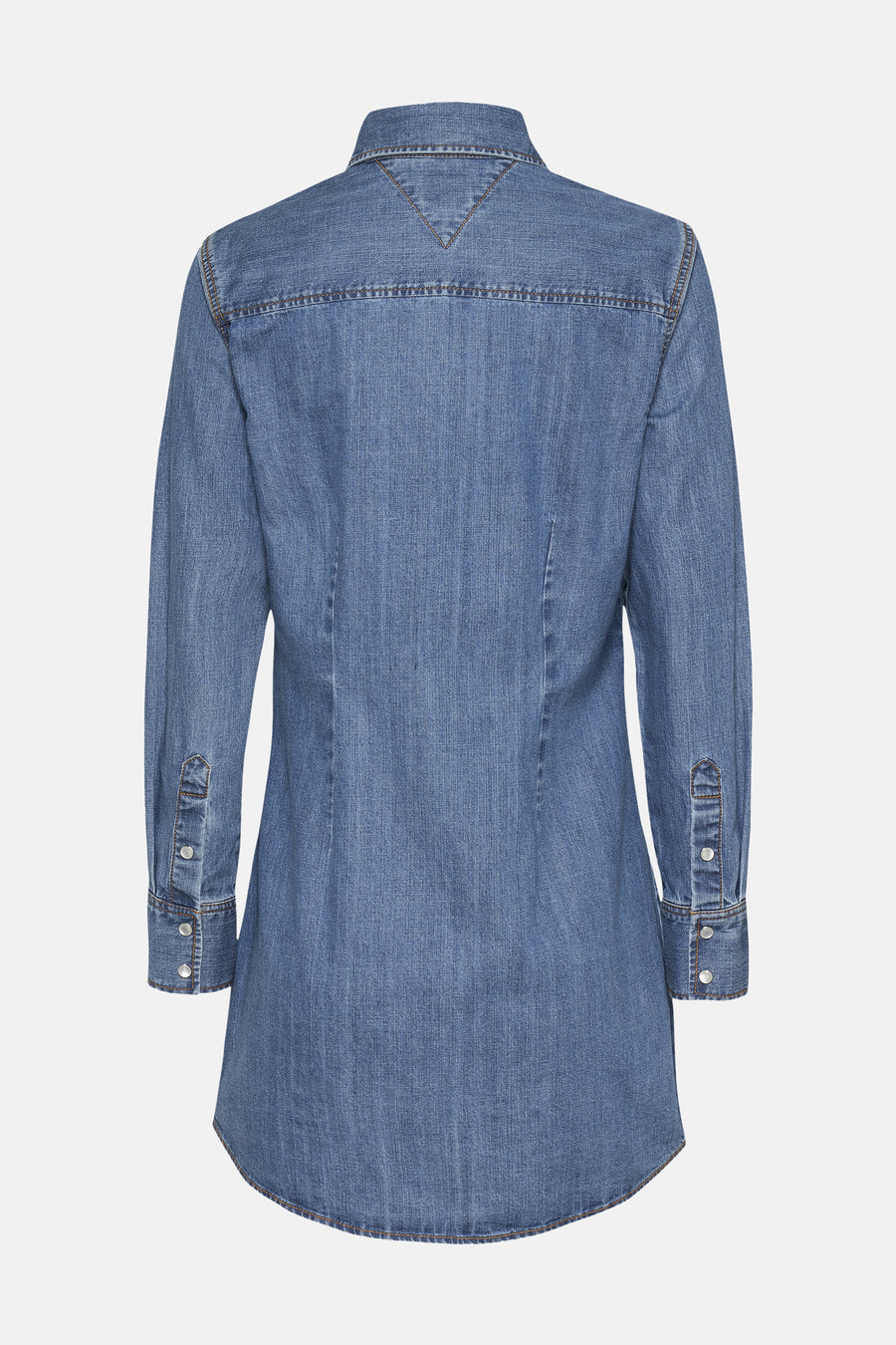 Kleedjes (lange mouwen) Mid blue denim - TOMMY JEANS