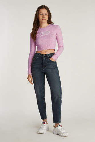 Trui met ronde hals Roze - TOMMY JEANS