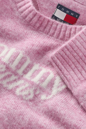 Trui met ronde hals Roze - TOMMY JEANS