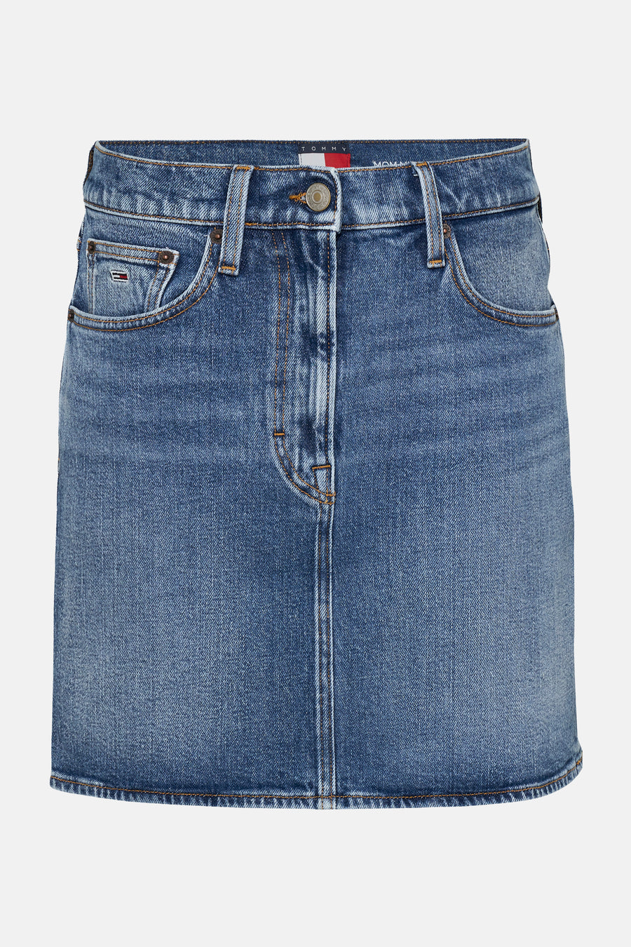 Rok (kort) Mid blue denim - TOMMY JEANS