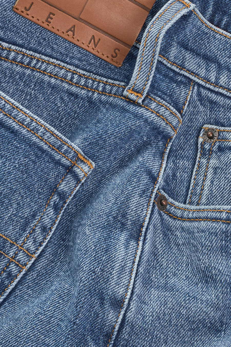 Rok (kort) Mid blue denim - TOMMY JEANS