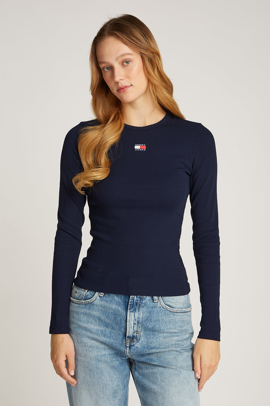 Top (lange mouwen) Blauw - TOMMY JEANS