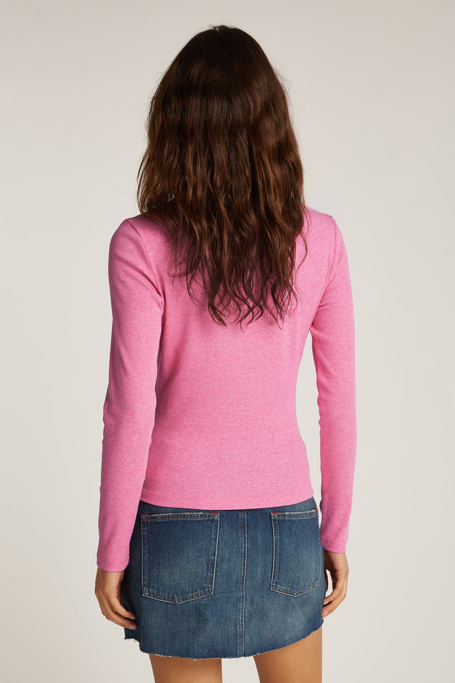 Top (lange mouwen) Roze - TOMMY JEANS