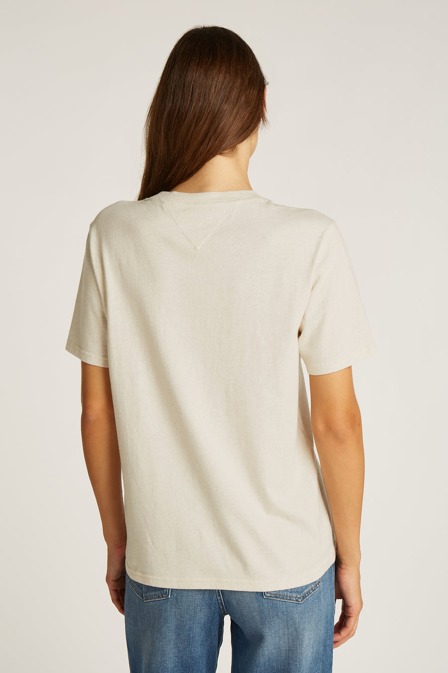 T-shirt (korte mouwen) Ecru - TOMMY JEANS