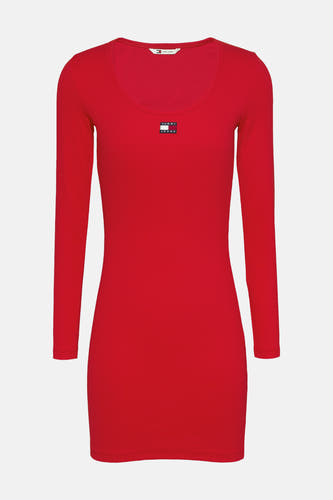 Kleedjes (lange mouwen) Rood - TOMMY JEANS
