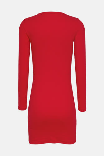 Kleedjes (lange mouwen) Rood - TOMMY JEANS