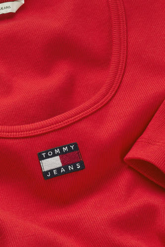 Kleedjes (lange mouwen) Rood - TOMMY JEANS