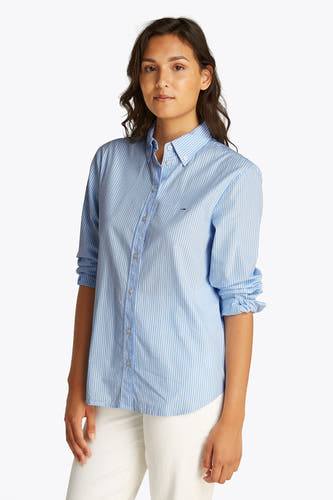 Hemd (lange mouwen) Blauw - TOMMY JEANS