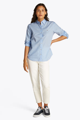 Hemd (lange mouwen) Blauw - TOMMY JEANS