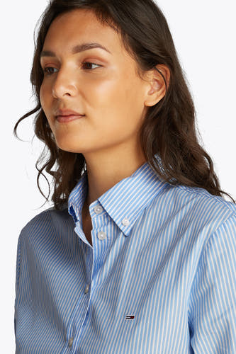 Hemd (lange mouwen) Blauw - TOMMY JEANS