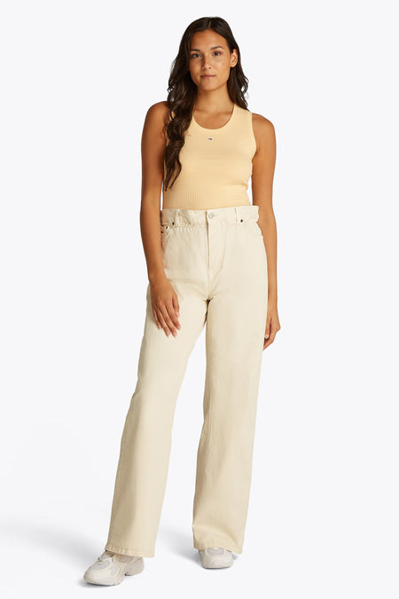 Top (korte mouwen) Geel - TOMMY JEANS