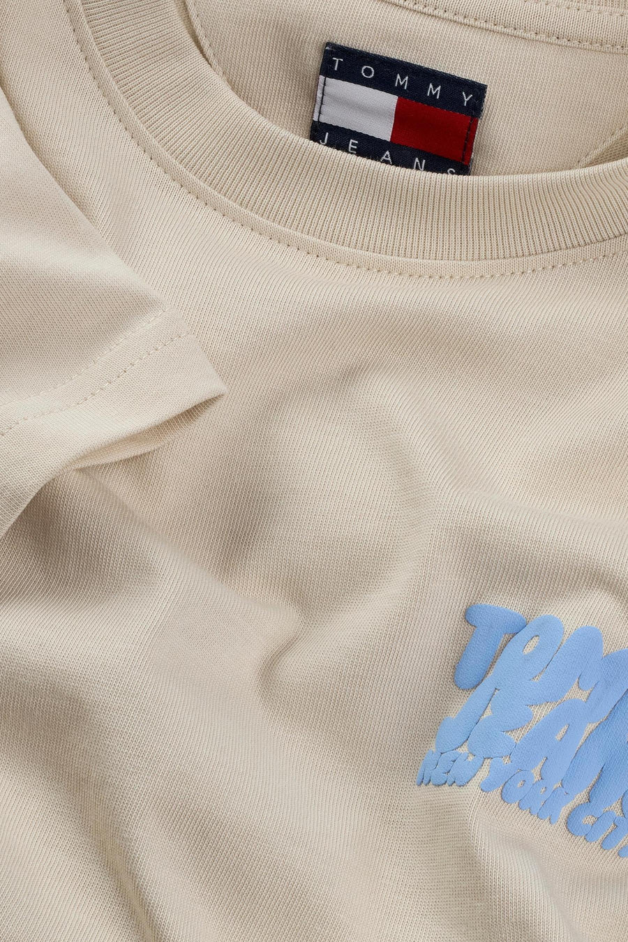 Top (korte mouwen) Ecru - TOMMY JEANS