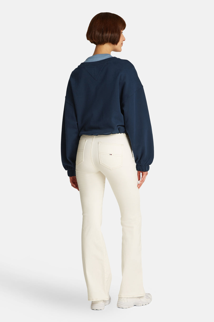 Sweater met ronde hals Blauw - TOMMY JEANS