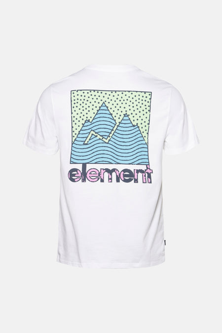 T-shirt (korte mouwen) Wit - ELEMENT