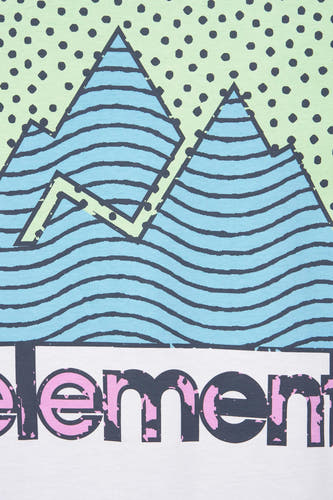 T-shirt (korte mouwen) Wit - ELEMENT
