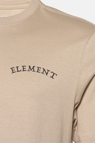 T-shirt (korte mouwen) Beige - ELEMENT