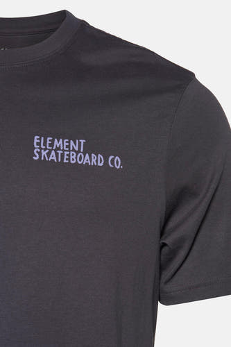 T-shirt (korte mouwen) Zwart - ELEMENT