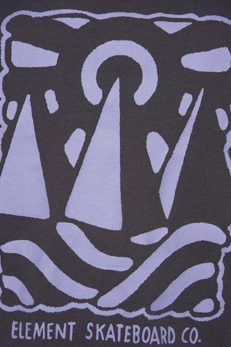 T-shirt (korte mouwen) Zwart - ELEMENT