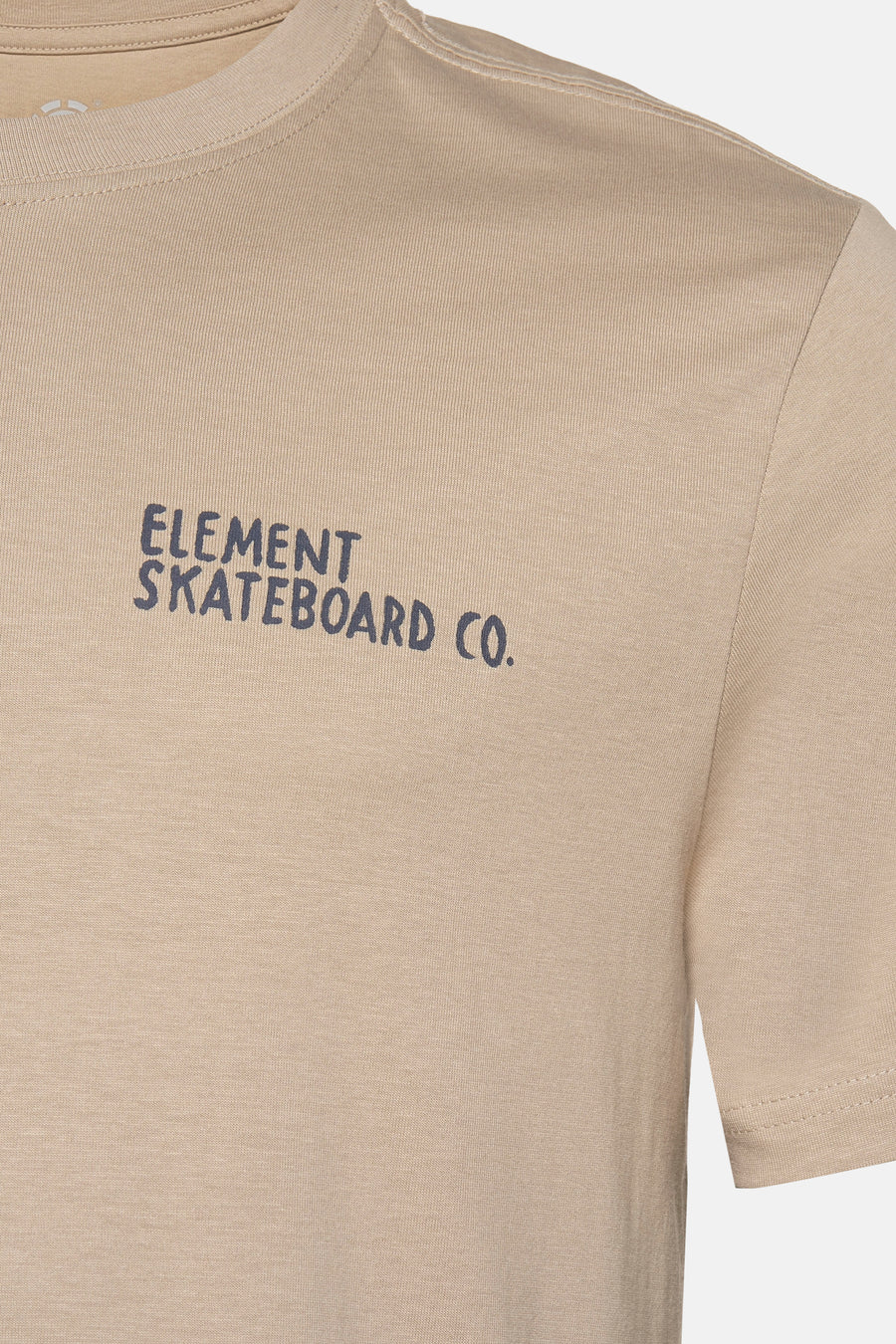 T-shirt (korte mouwen) Beige - ELEMENT