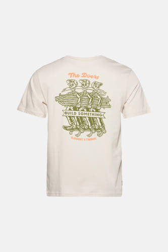 T-shirt (korte mouwen) Ecru - ELEMENT