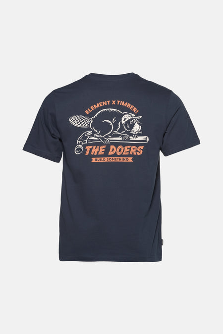 T-shirt (korte mouwen) Blauw - ELEMENT