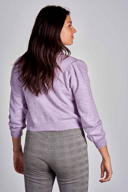 Gilet Paars - CEMI by Céline & Michiel