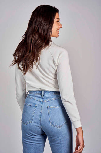 Sweater met ronde hals Wit - CEMI by Céline & Michiel