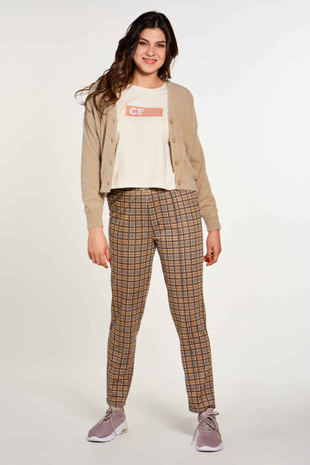 Gilet Beige - CEMI by Céline & Michiel