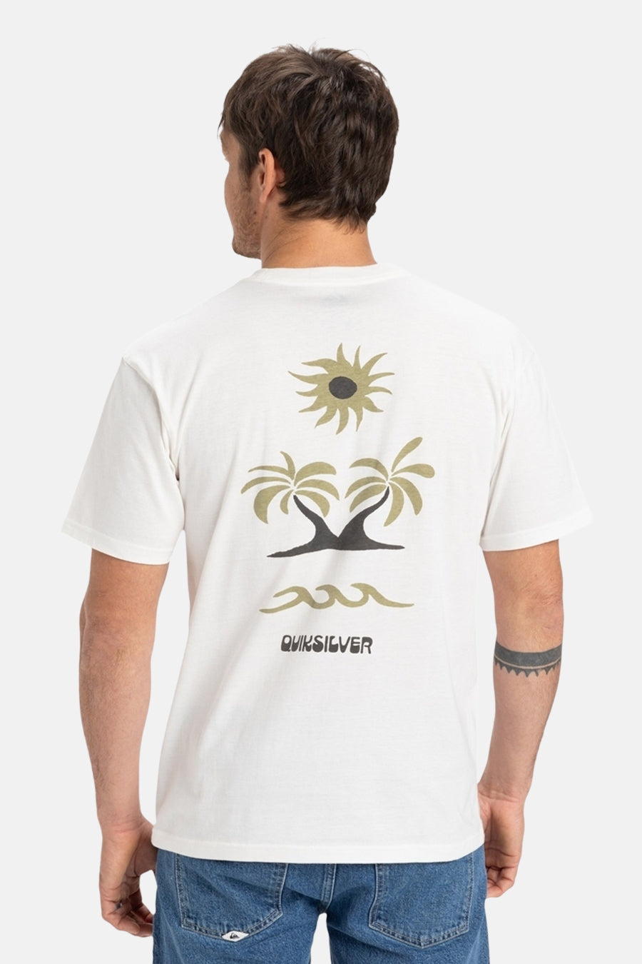 T-shirt (korte mouwen) Wit - Quiksilver