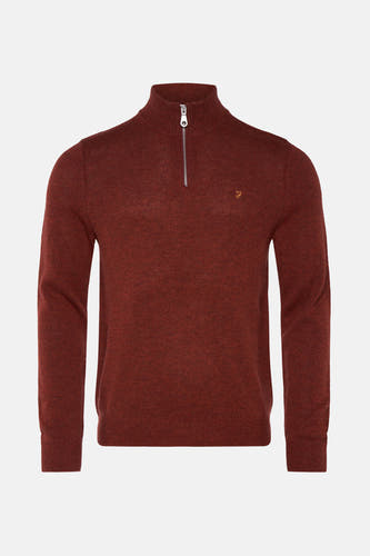Trui met ronde hals Rood - FARAH
