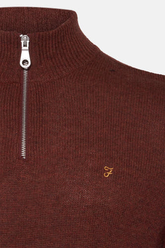 Trui met ronde hals Rood - FARAH
