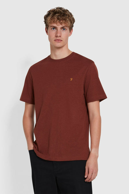T-shirt (korte mouwen) Rood - FARAH