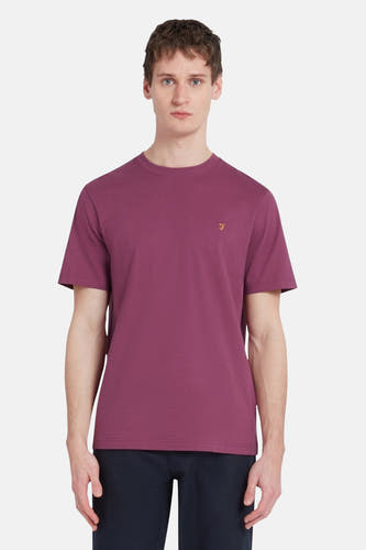 T-shirt (korte mouwen) Paars - FARAH