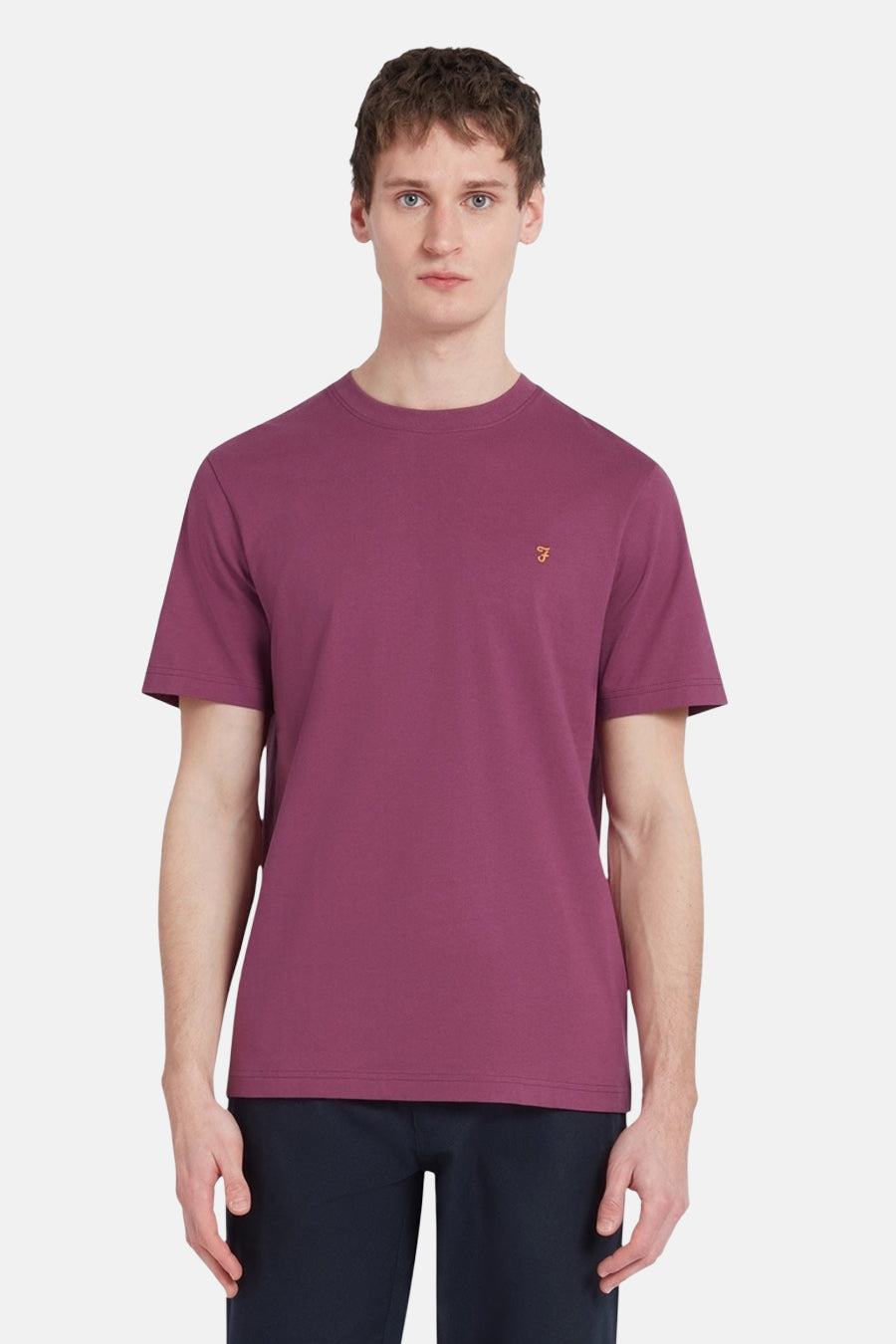 T-shirt (korte mouwen) Paars - FARAH