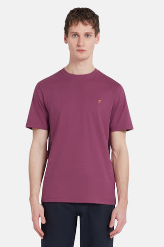 T-shirt (korte mouwen) Paars - FARAH