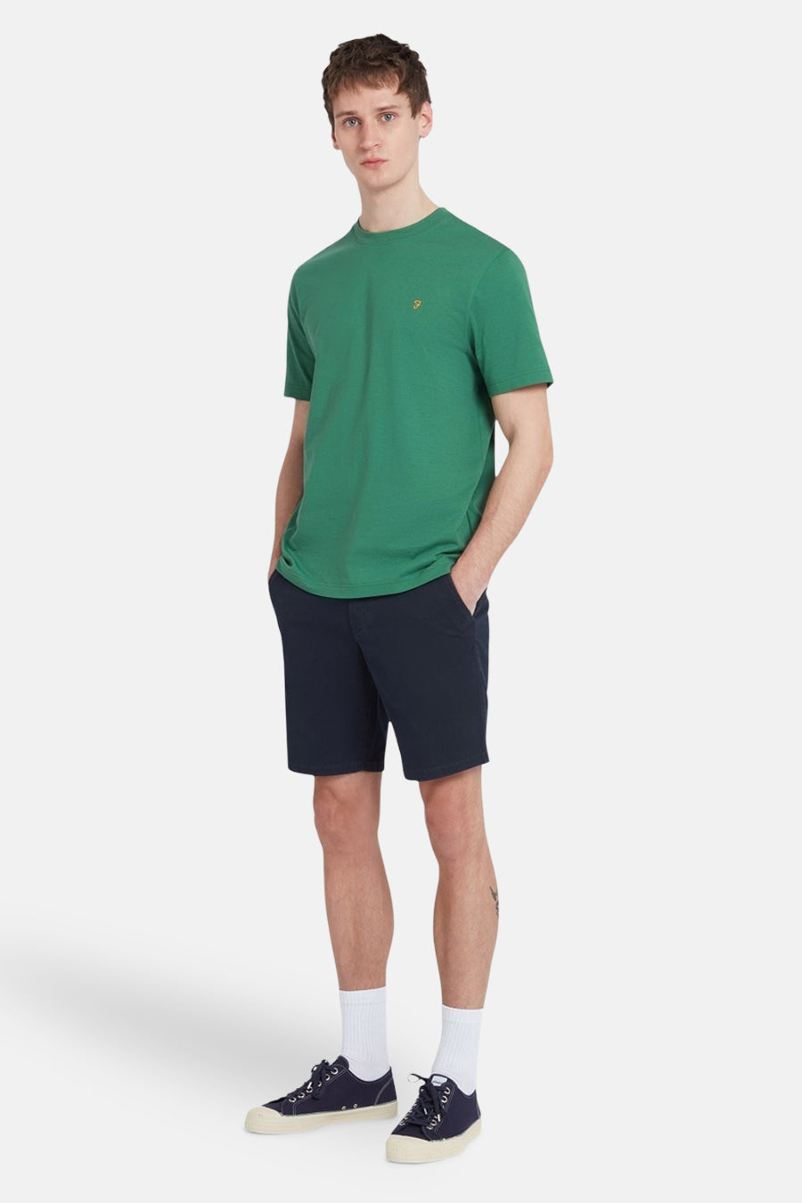 T-shirt (korte mouwen) Groen - FARAH
