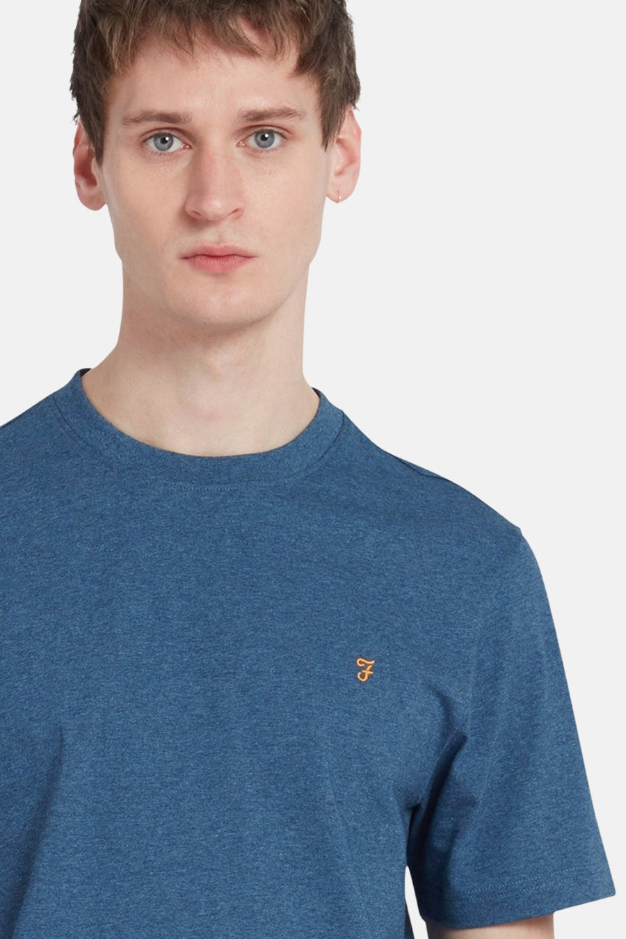 T-shirt (korte mouwen) Blauw - FARAH