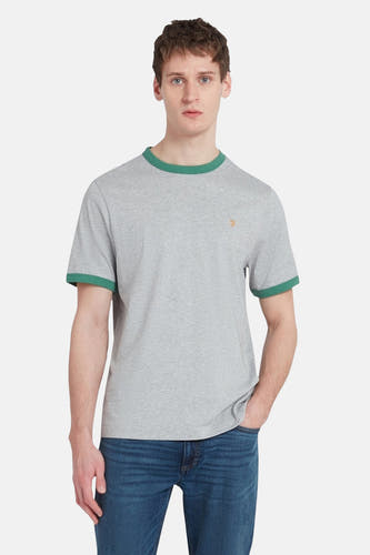 T-shirt (korte mouwen) Grijs - FARAH
