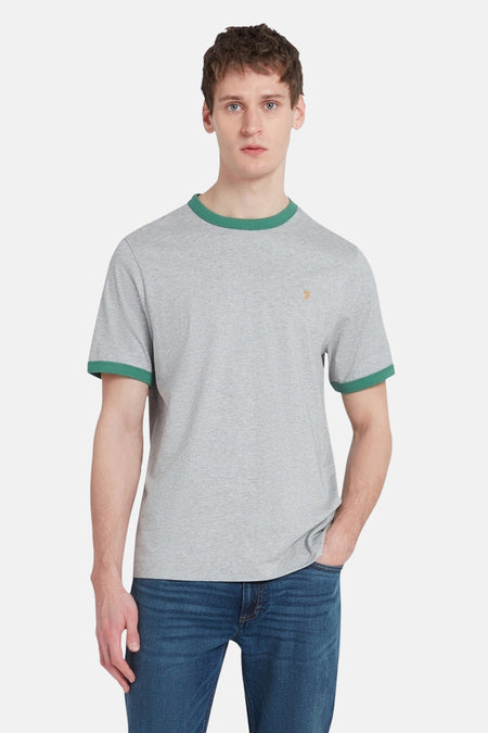 T-shirt (korte mouwen) Grijs - FARAH