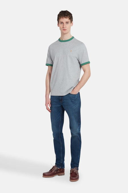 T-shirt (korte mouwen) Grijs - FARAH