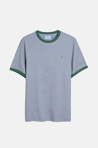 T-shirt (korte mouwen) Grijs - FARAH