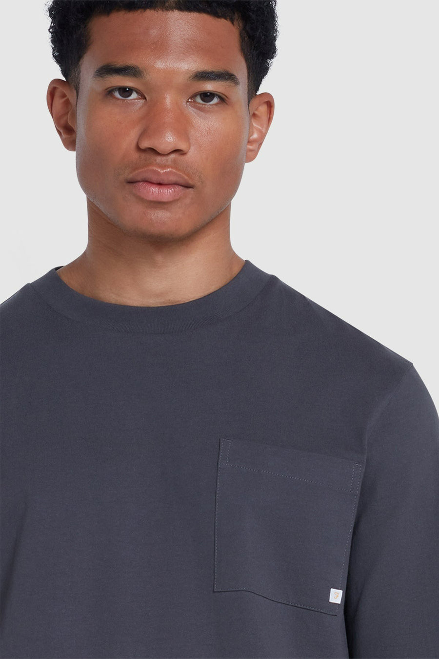 T-shirt (korte mouwen) Grijs - FARAH